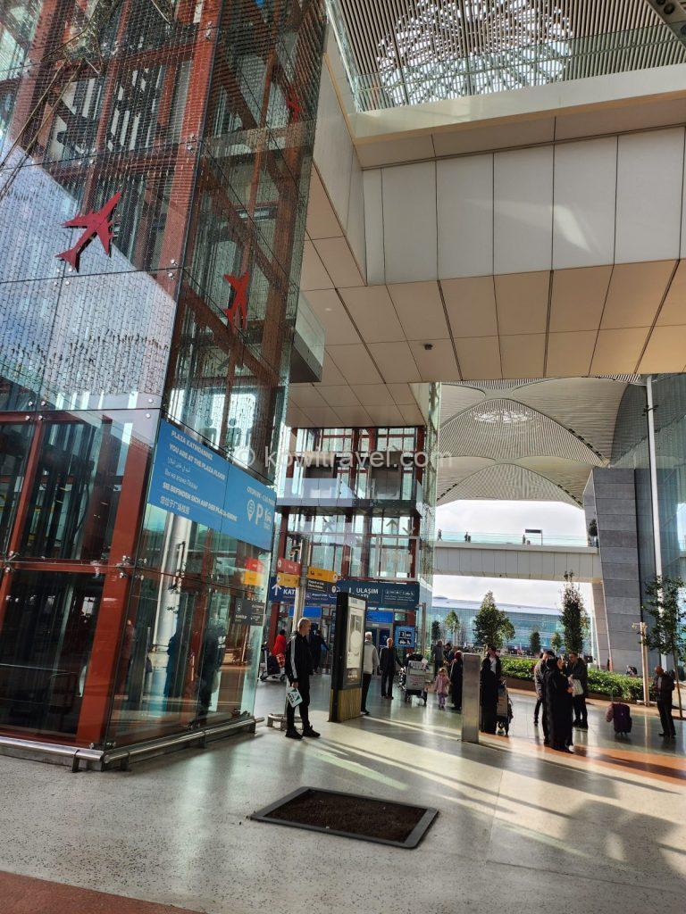 Istanbul Airport Exit… The beginning of a one-month journey in earnest