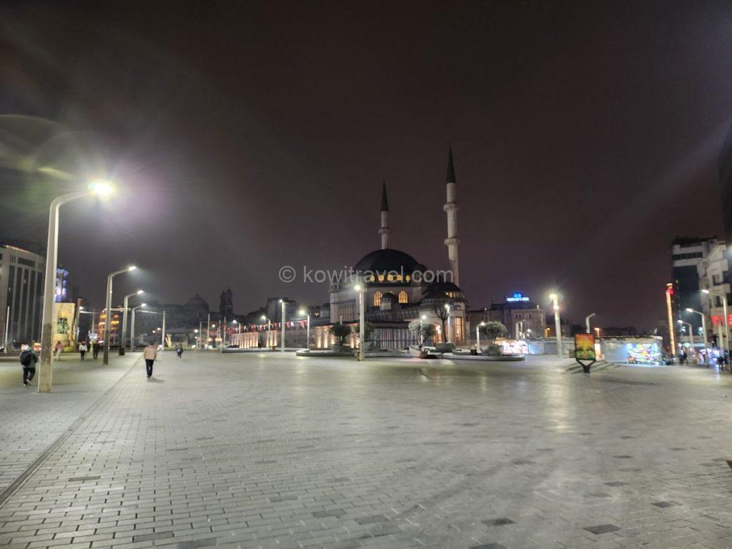 Taksim Mosque (Taksim Camii), which reportedly opened in late May 2021.