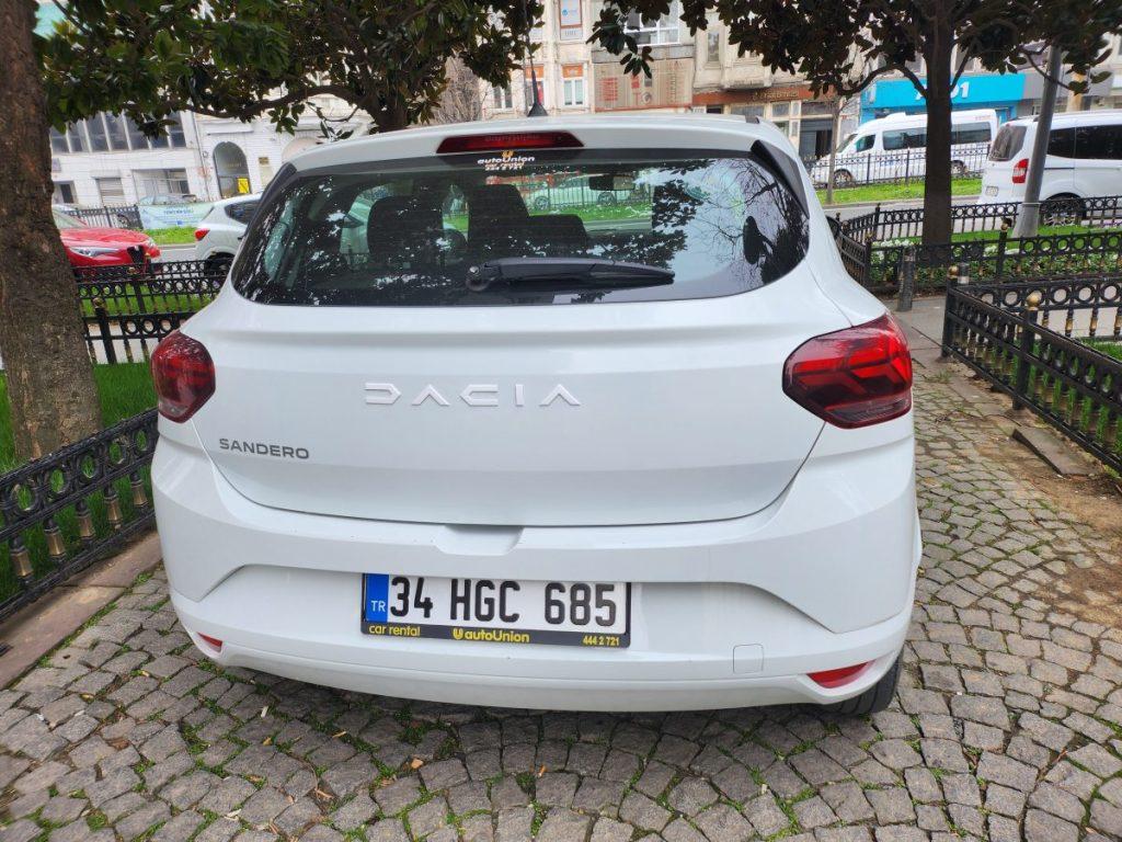 We nicknamed the car “Suleiman” to suit our trip to Türkiye.